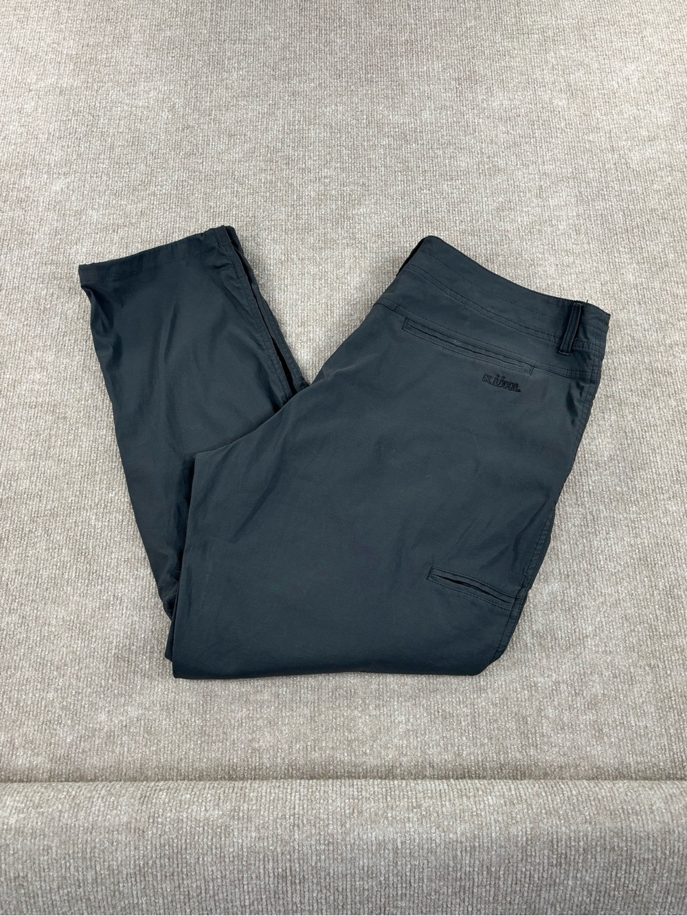 Kuhl Men's Pants Size 40x30 Outdoor Hiking Camping Black Gorpcore